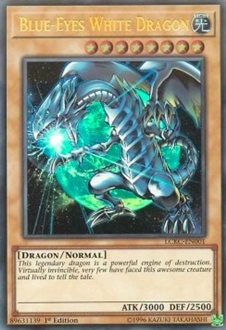 Blue-Eyes White Dragon (Version 3) - Legendary Collection Kaiba LCKC-EN001