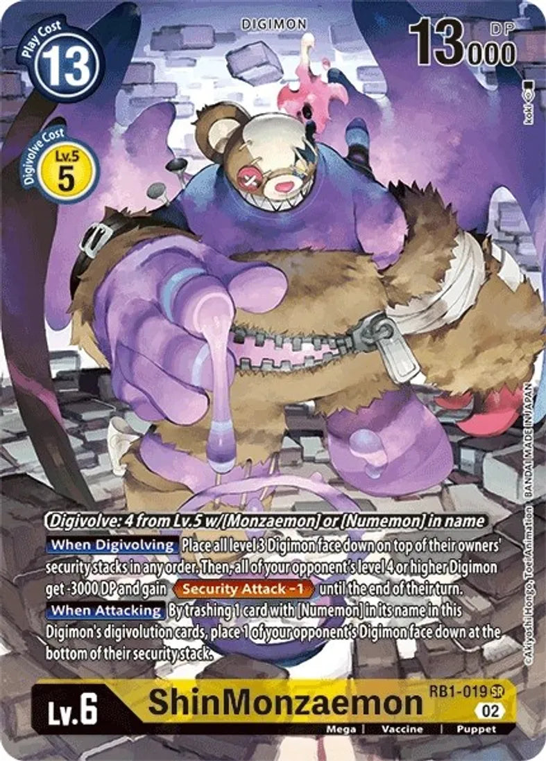 ShinMonzaemon (Textured Alternate Art) - Resurgence Booster RB01-019