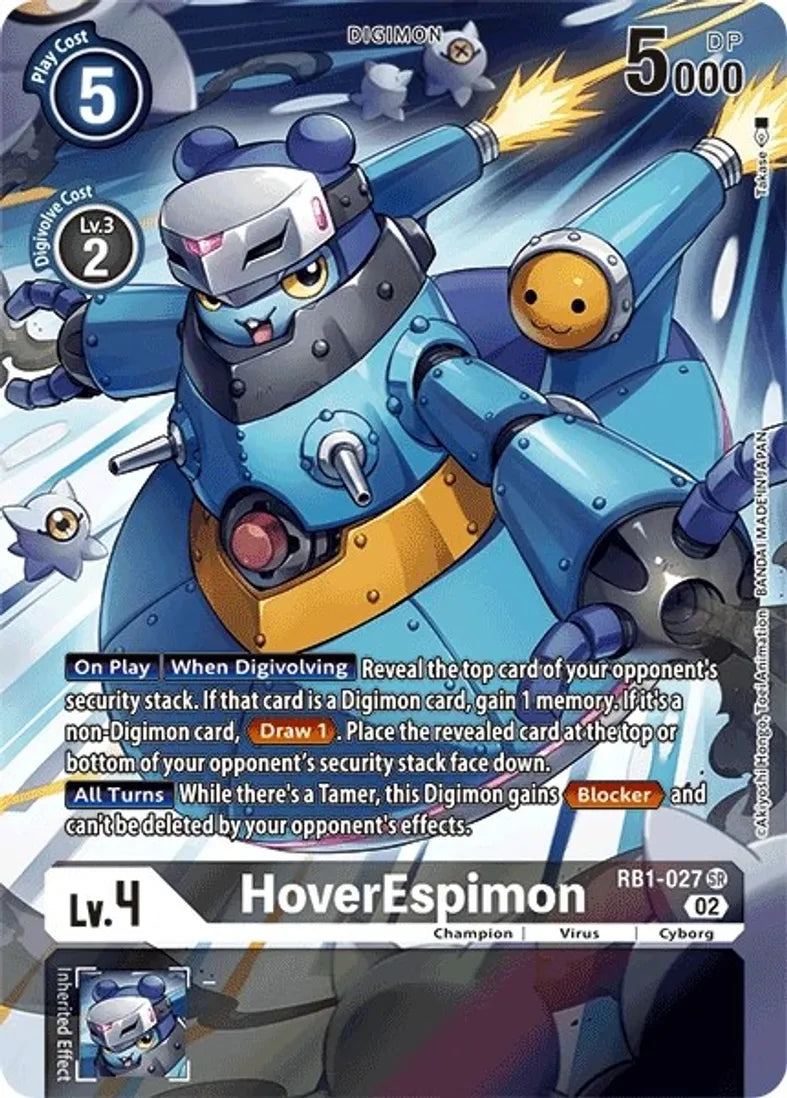 HoverEspimon (Textured Alternate Art) - Resurgence Booster RB01-027