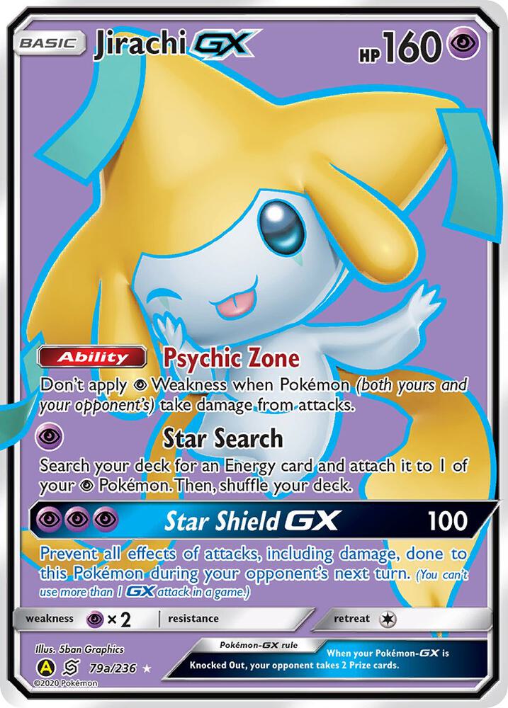 Jirachi GX - 79a/236 - Alternate Art Promos (PR)