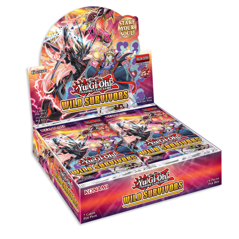 Yu-Gi-Oh! Wild Survivors! Booster Box