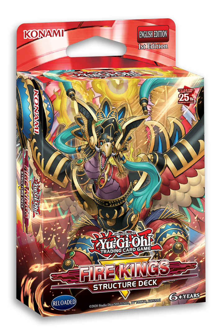 Yu-Gi-Oh! Revamped Fire Kings Structure Deck X3 PREORDER 12/08/2023
