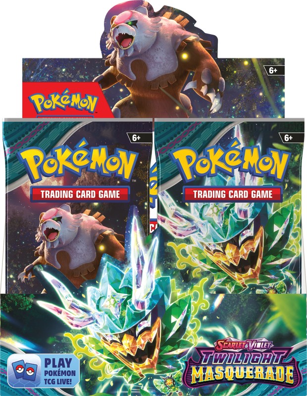 Pokemon Scarlet & Violet 6 Twilight Masquerade Booster Box PREORDER 5/24/2024