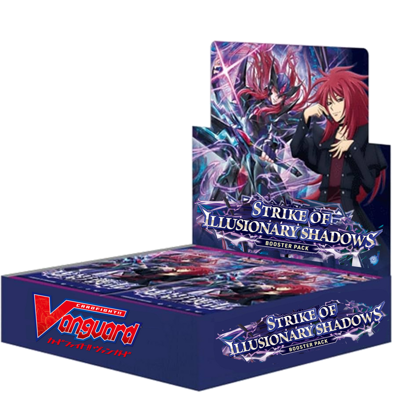 vanguard g booster box Cardfight Strike of Illusionary Shadows Display Type:Lightning Series_Vivid Line Features all 6 nations One Piece TCG Roronoa