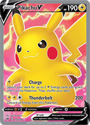 Pikachu V (Full Art) - SWSH04: Vivid Voltage (SWSH04)