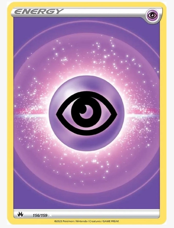 Psychic Energy (Texture Full Art) - Crown Zenith (CRZ) 156/159