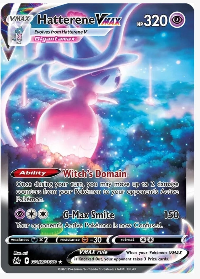 Hatterene VMAX - Crown Zenith: Galarian Gallery (CRZ:GG) GG47/GG70