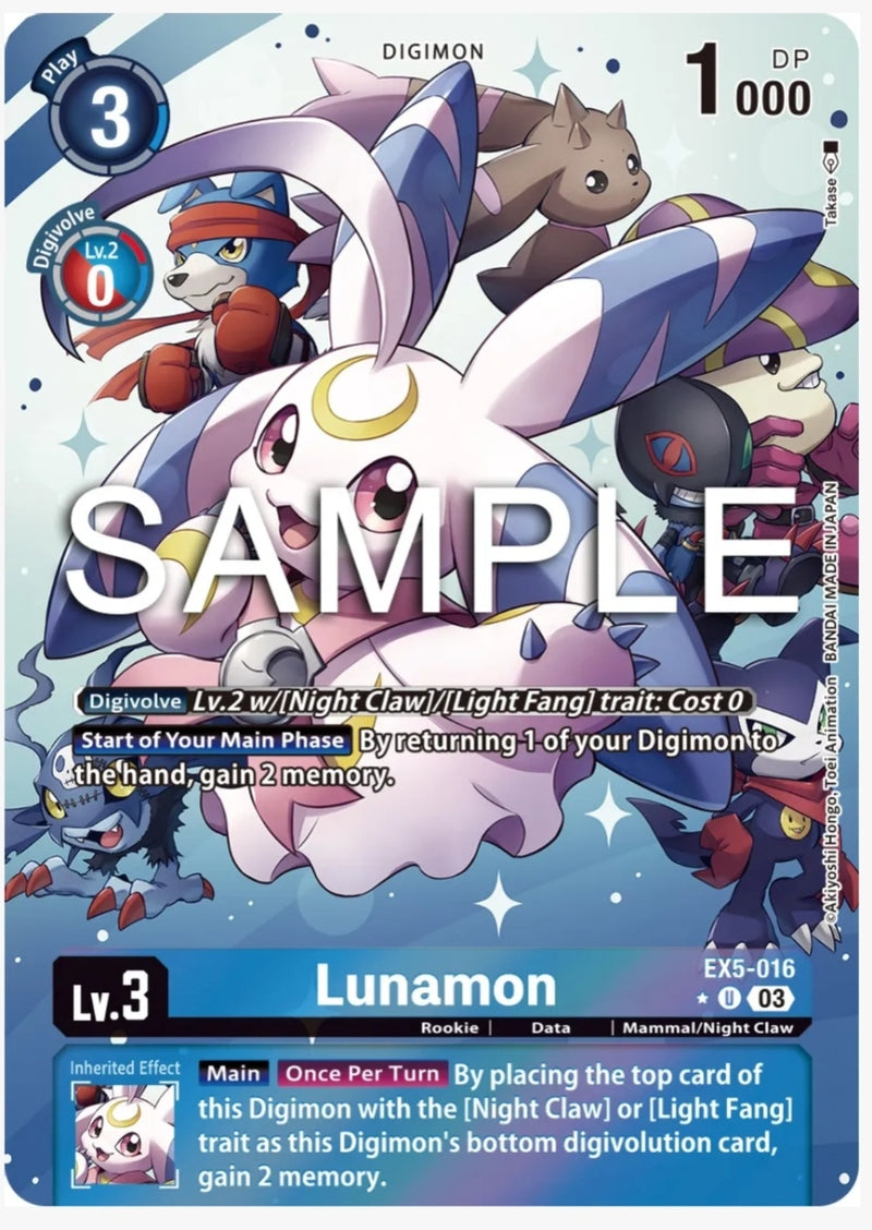 Lunamon (Alternate Art) - Animal Colosseum (EX05-016)
