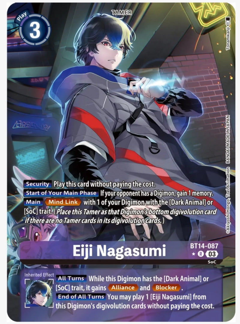 Eiji Nagasumi (Alternate Art) - Blast Ace (BT14-087)