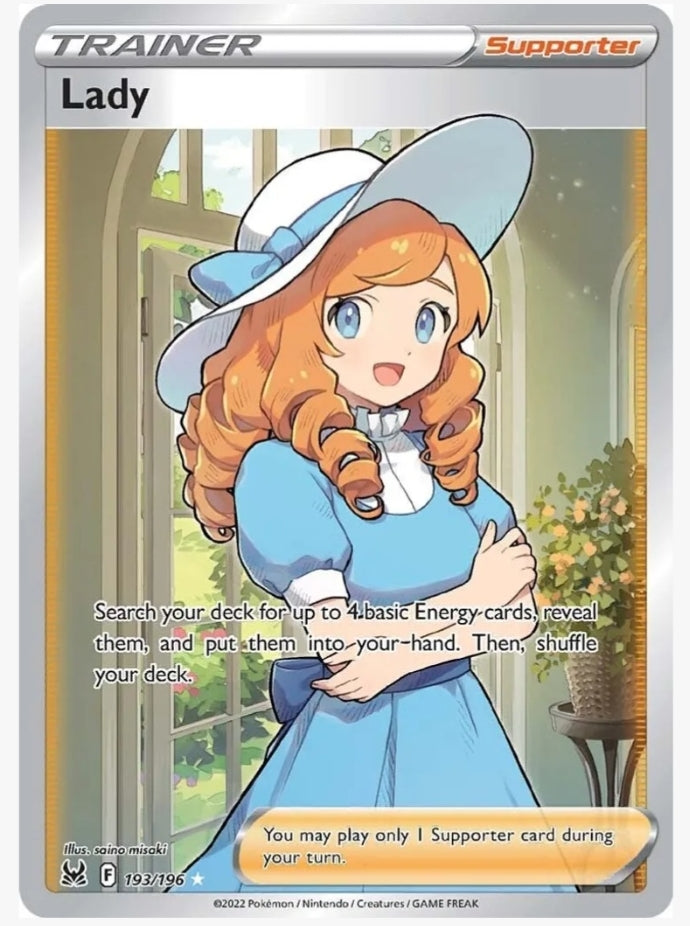 Lady (Full Art) - SWSH11: Lost Origin (SWSH11) 193/196