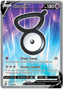 Unown V (Full Art) - SWSH12: Silver Tempest (SWSH12) 176/195