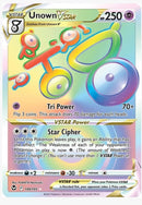Unown VSTAR (Secret) - SWSH12: Silver Tempest (SWSH12) 199/195