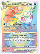 Alolan Vulpix VSTAR (Secret) - SWSH12: Silver Tempest (SWSH12) 197/195