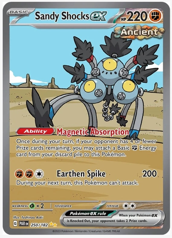 Sandy Shocks ex - 250/182 - SV04: Paradox Rift (SV04)