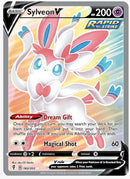 Sylveon V (Full Art) - SWSH07: Evolving Skies (SWSH07) 183/203