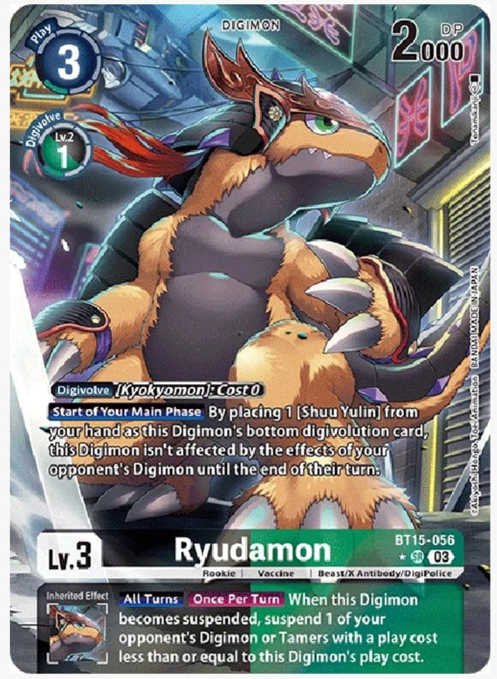 Ryudamon (Alternate Art) - Exceed Apocalypse (BT15-056)