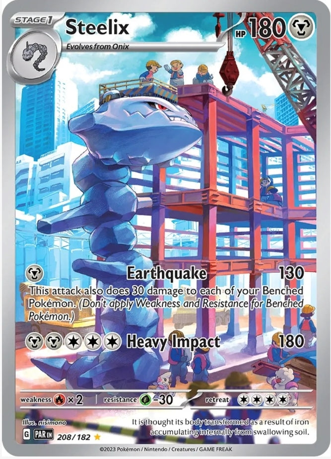 Steelix - 208/182 - SV04: Paradox Rift (SV04)
