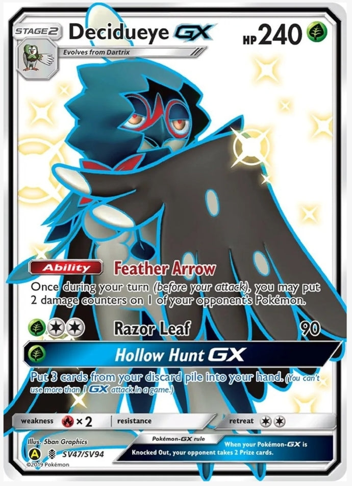 Decidueye GX - Hidden Fates: Shiny Vault (HIF:SV)