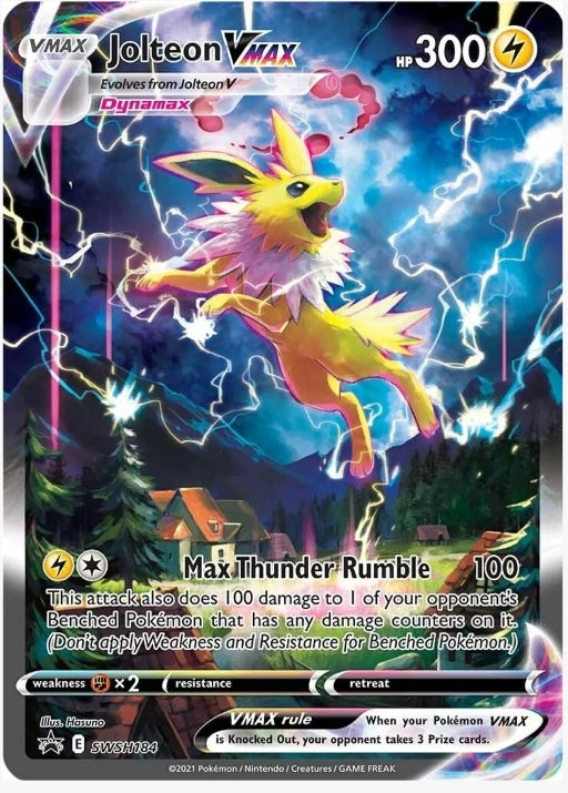 Jolteon VMAX - SWSH184 - SWSH: Sword & Shield Promo Cards (SWSD)