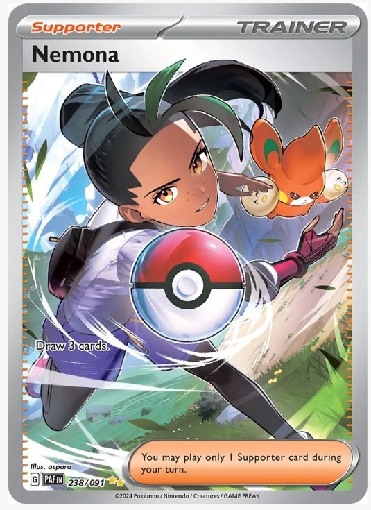 Nemona - 238/091 - SV: Paldean Fates (PAF)
