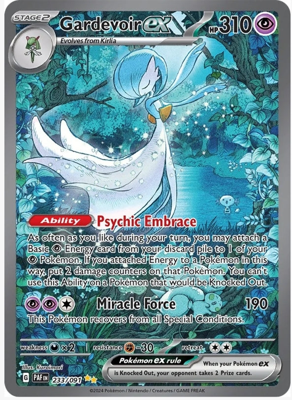 Gardevoir ex - 233/091 - SV: Paldean Fates (PAF)