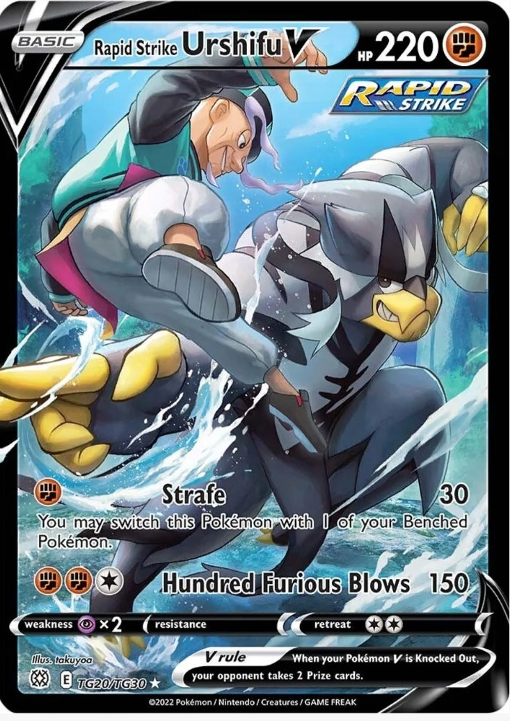 Rapid Strike Urshifu V - SWSH09: Brilliant Stars Trainer Gallery (SWSH09:TG)