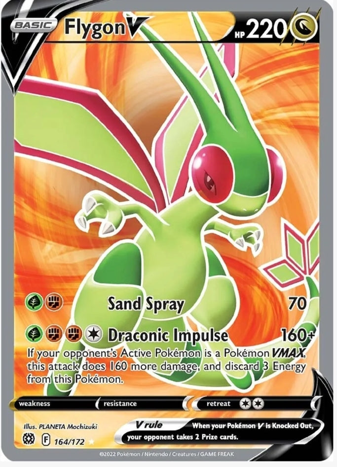 Flygon V (Full Art) - SWSH09: Brilliant Stars (SWSH09)
