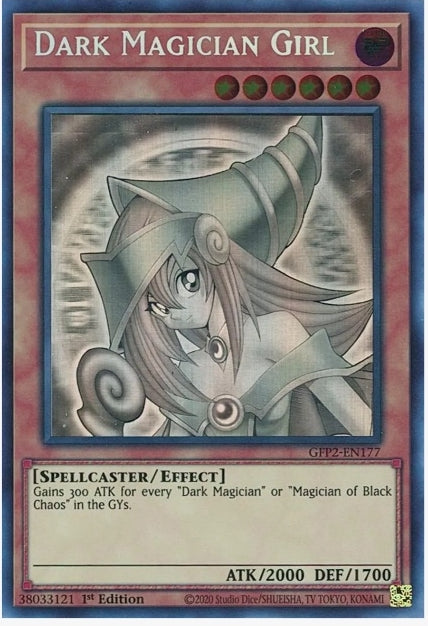 Dark Magician Girl (Ghost Rare) - Ghosts From the Past: The 2nd Haunting (GFP2)