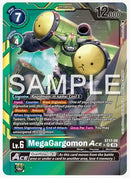 MegaGargomon Ace (Advanced Deck Set Double Typhoon Secret Pack) - Starter Deck 17: Double Typhoon Advanced Deck Set (ST-17)