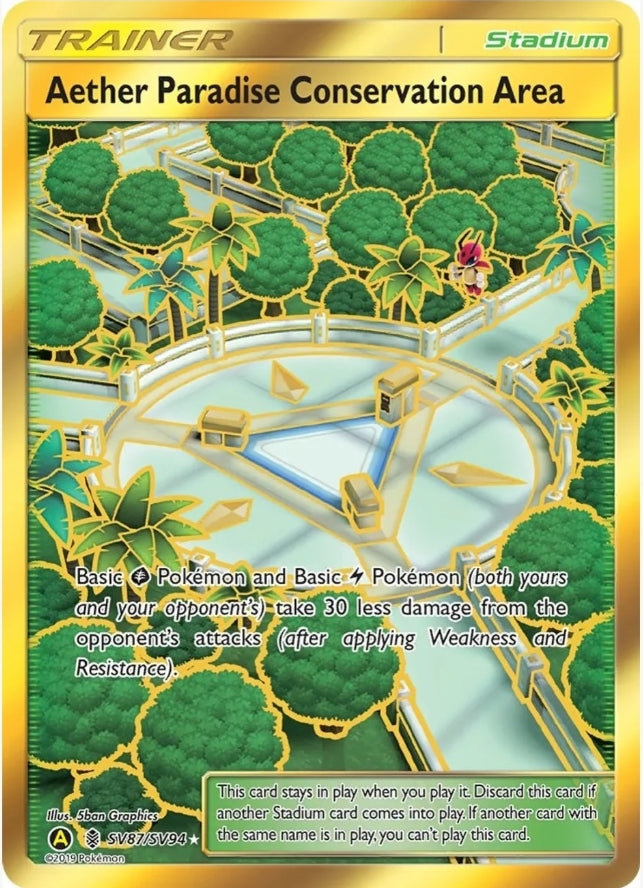 Aether Paradise Conservation Area - Hidden Fates: Shiny Vault (HIF:SV)