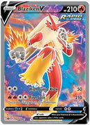 Blaziken V (Full Art) - SWSH06: Chilling Reign (SWSH06)