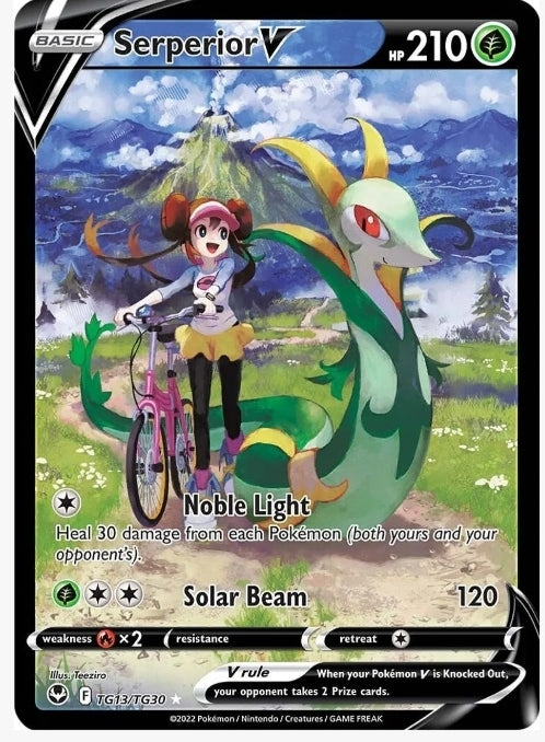 Serperior V - SWSH12: Silver Tempest Trainer Gallery (SWSH12: TG)