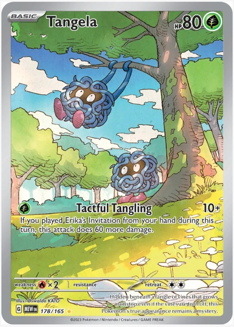 Tangela - 178/165 - SV: Scarlet & Violet 151 (MEW)