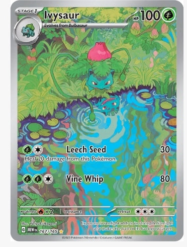 Ivysaur - 167/165 - SV: Scarlet & Violet 151 (MEW)