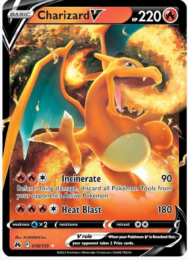 Charizard V - Crown Zenith (CRZ)