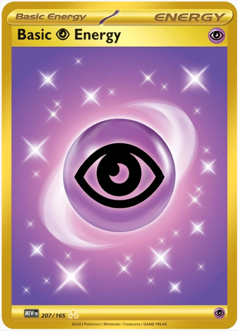 Basic Psychic Energy - 207/165 - SV: Scarlet & Violet 151 (MEW)