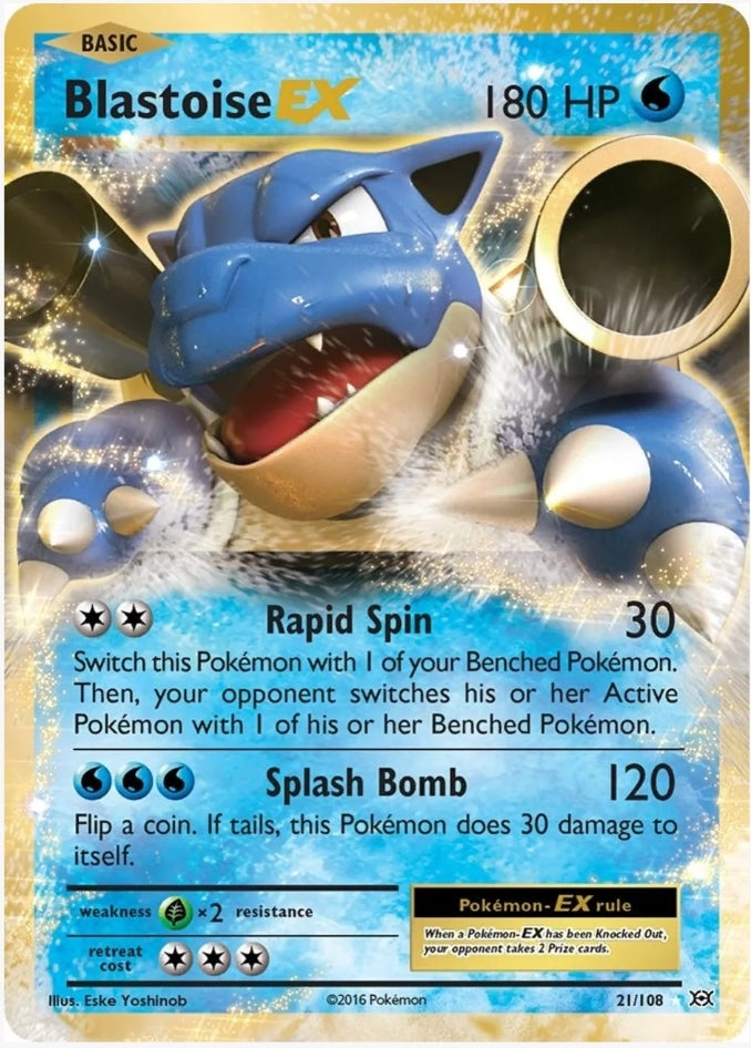 Blastoise EX - XY - Evolutions (EVO)