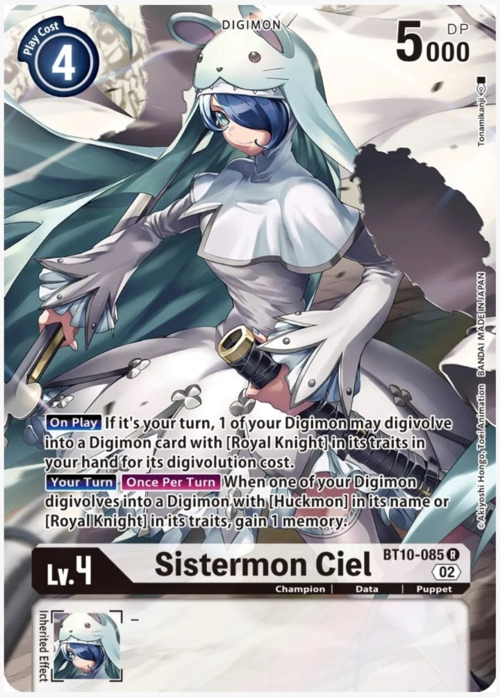 Sistermon Ciel (Alternate Art) - Xros Encounter (BT10)