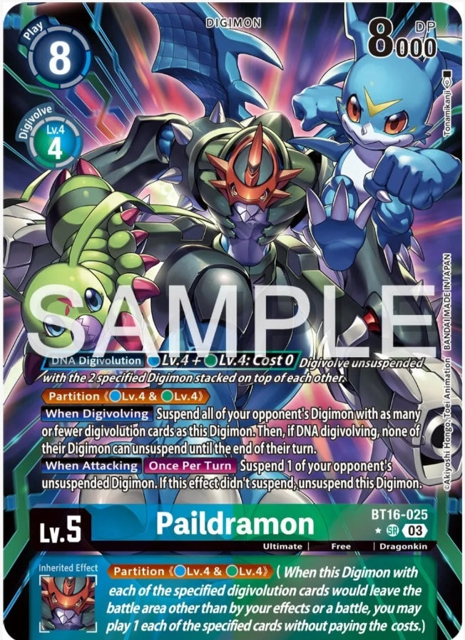 Paildramon (Alternate Art) - Beginning Observer (BT16)