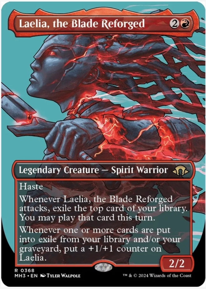 Laelia, the Blade Reforged (Borderless) - Modern Horizons 3 (MH3)