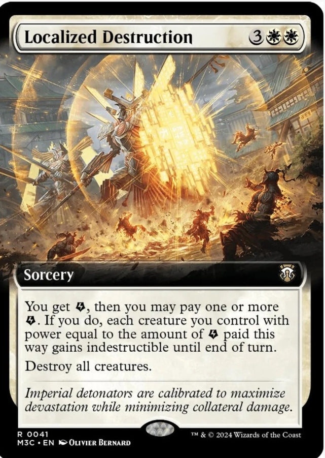 Localized Destruction (Extended Art) - Commander: Modern Horizons 3 (M3C)