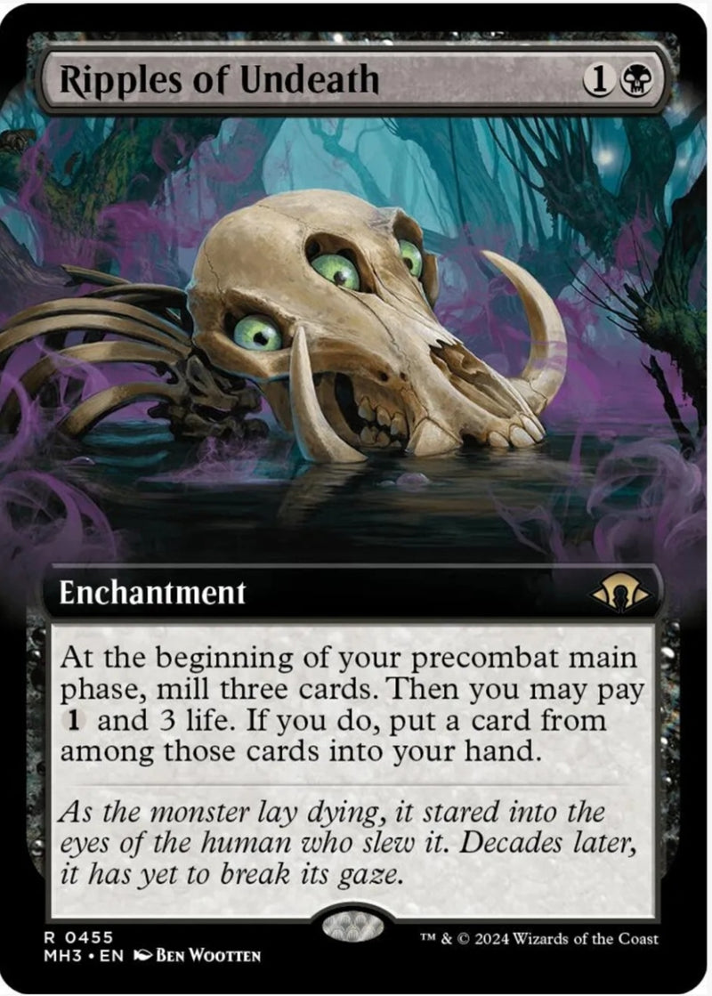Ripples of Undeath (Extended Art) - Modern Horizons 3 (MH3)