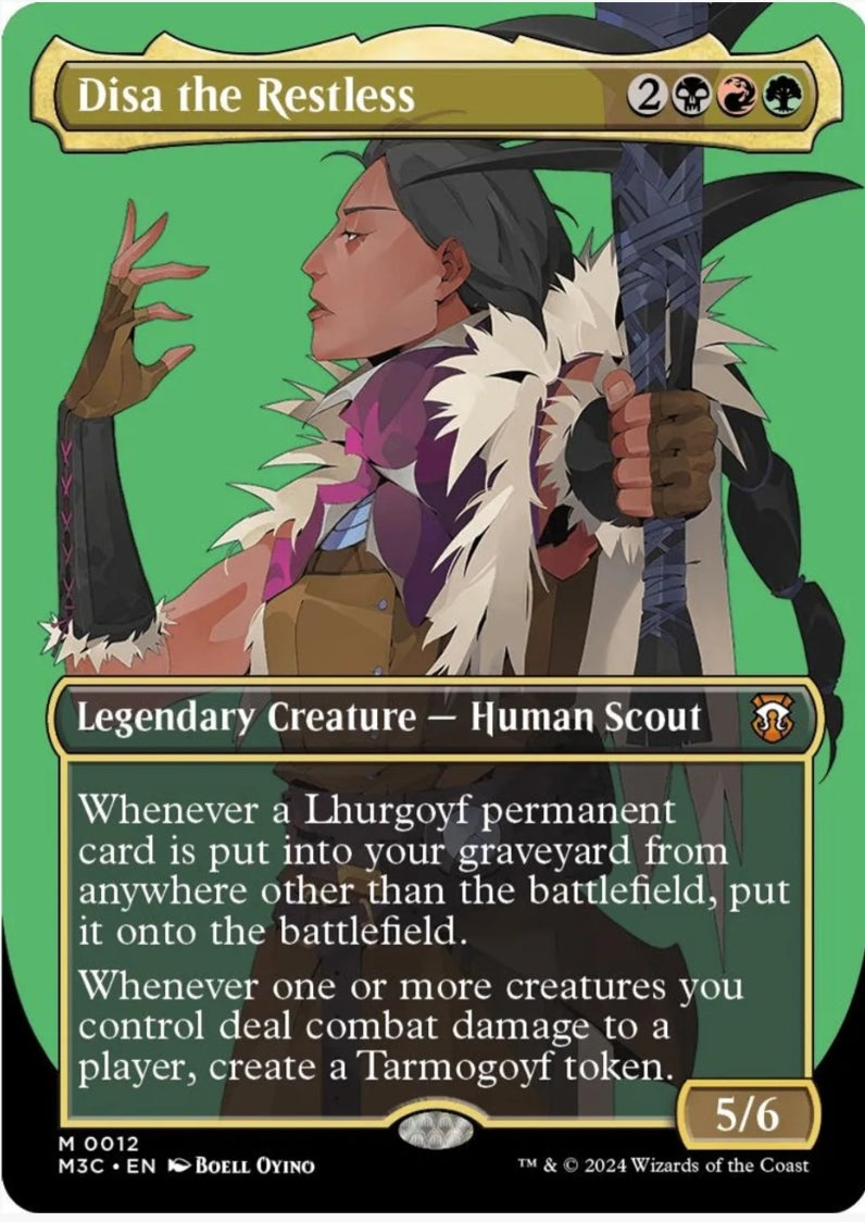 Disa the Restless (Borderless) - Commander: Modern Horizons 3 (M3C)
