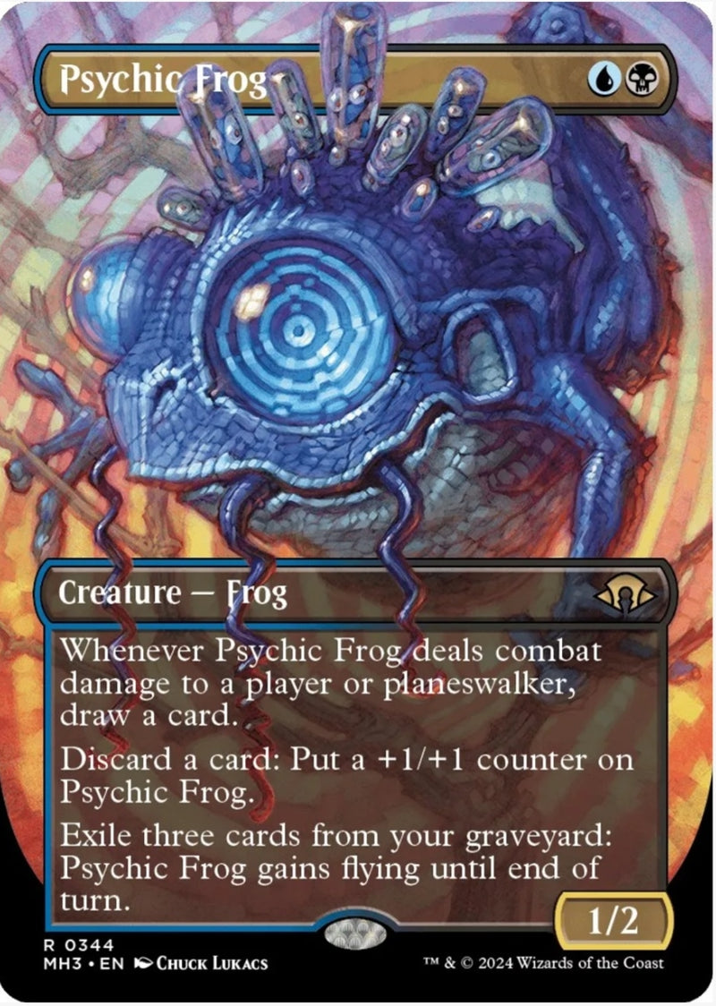 Psychic Frog (Borderless) - Modern Horizons 3 (MH3)