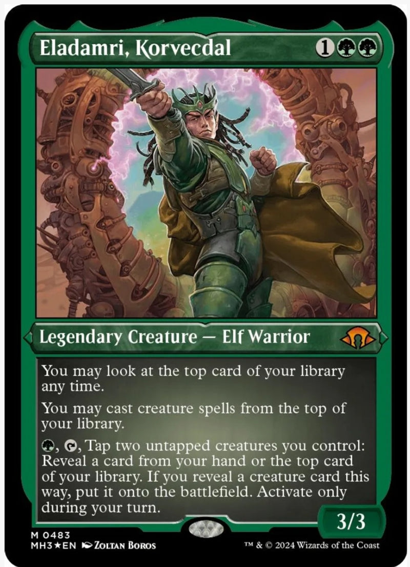 Eladamri, Korvecdal (Foil Etched) - Modern Horizons 3 (MH3)