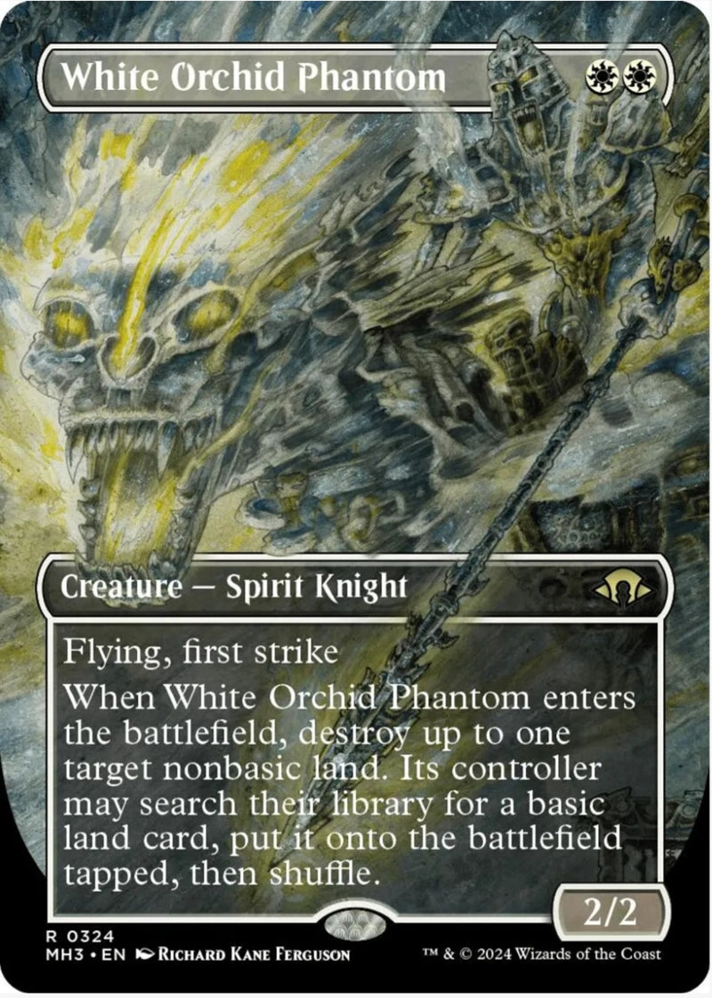 White Orchid Phantom (Borderless) - Modern Horizons 3 (MH3)