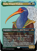 Nadu, Winged Wisdom (Borderless) - Modern Horizons 3 (MH3)