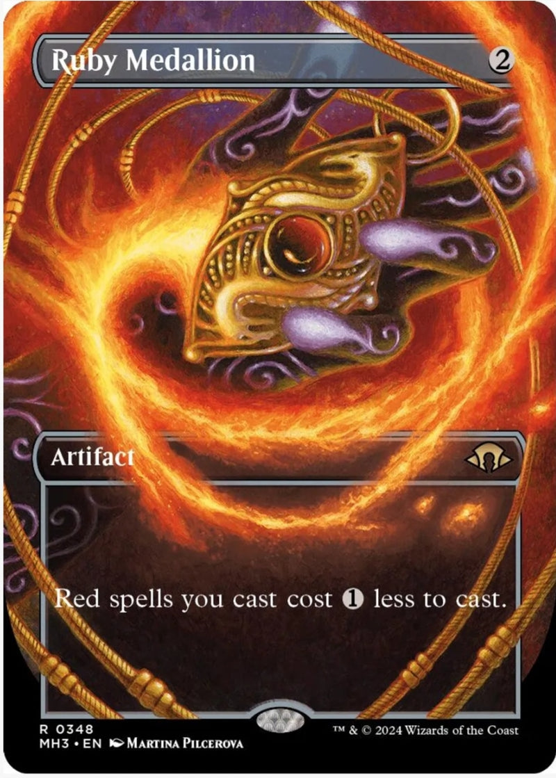 Ruby Medallion (Borderless) - Modern Horizons 3 (MH3)