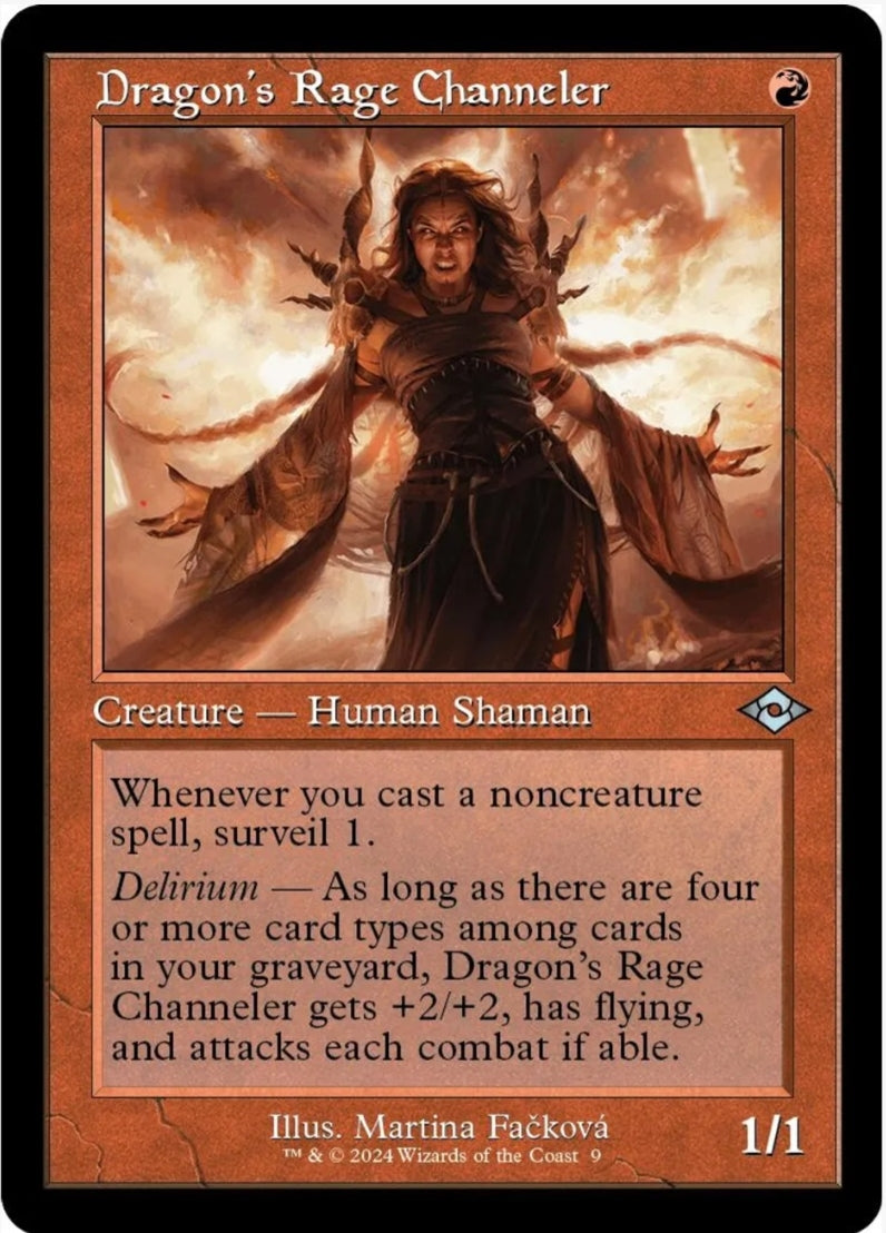 Dragon's Rage Channeler (Retro Frame) - Modern Horizons 2 (MH2)