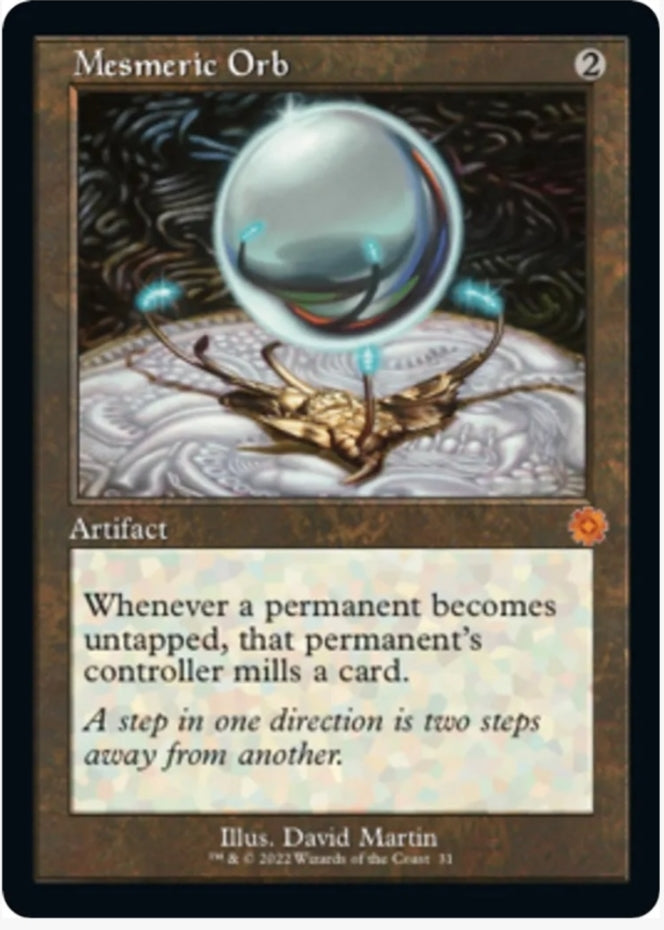 Mesmeric Orb - The Brothers' War: Retro Frame Artifacts (BRR)